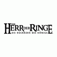 Der Herr der Ringe logo vector logo