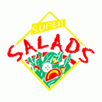 Super Salads logo vector logo