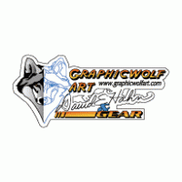 Graphicwolf Art & Gear logo vector logo