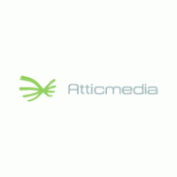 Atticmedia logo vector logo