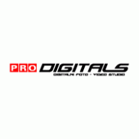 PRO DIGITALS logo vector logo