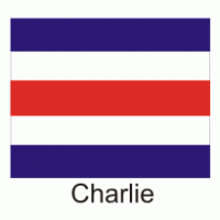 Charlie Flag logo vector logo