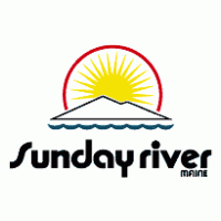 Sunday River logo vector logo