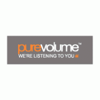 Purevolume logo vector logo