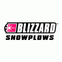 Blizzard Snowplows logo vector logo
