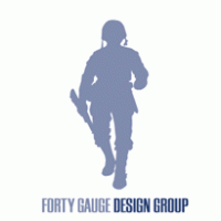 Forty Gauge Design Group logo vector logo