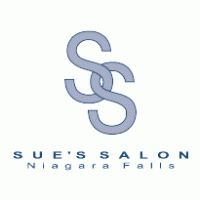 Sue’s Salon in Niagara Falls logo vector logo