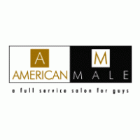 American Male logo vector logo
