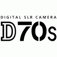Nikon D70s logo vector logo