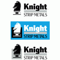 Knight Strip Metals logo vector logo