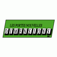 Dimensions logo vector logo