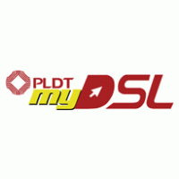PLDT myDSL logo vector logo