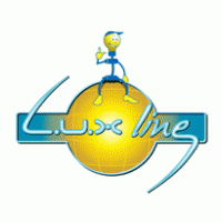 L.U.X Line logo vector logo