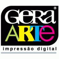 GeraArte Impressão Digital logo vector logo