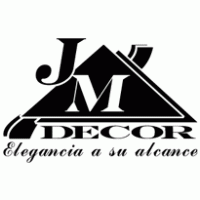 JM Decor logo vector logo
