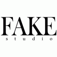FAKE studio logo vector logo