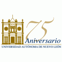 75 años UANL logo vector logo