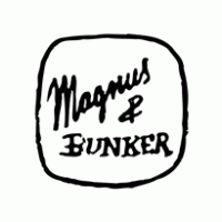 Magnus and Bunker logo vector logo