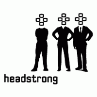 Headstrong logo vector logo