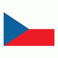 Czech Republic flag logo vector logo
