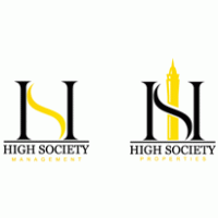 High Society Properties logo vector logo