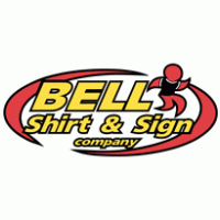 Bell Shirt & Sign logo vector logo