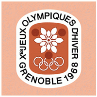 Grenoble 1968 Winter Olympic logo logo vector logo