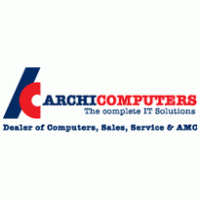 Archi Computers logo vector logo