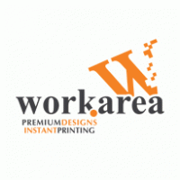 work area logo vector logo