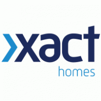 Xact Homes logo vector logo