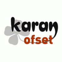 karan ofset logo vector logo