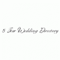 5 Star Wedding Directory logo vector logo