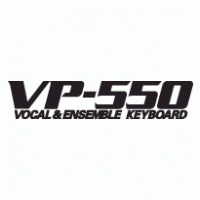VP-550 Vocal & Ensemble Keyboard logo vector logo