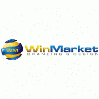 WinMarket Branding & Design logo vector logo