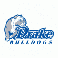 Drake Bulldogs logo vector logo