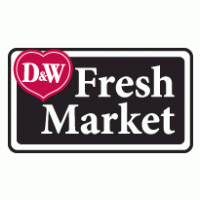 D & W Fresh Market logo vector logo