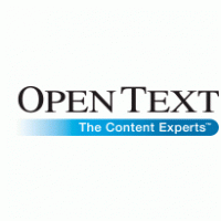 Open Text logo vector logo