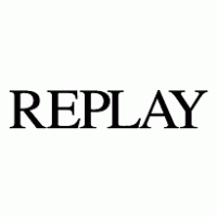 Replay logo vector logo