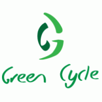 Green Cycle logo vector logo