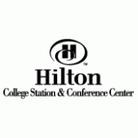 Hilton College Station logo vector logo