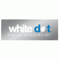 White Dot logo vector logo