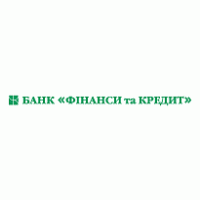 Finansy and Credit Bank logo vector logo