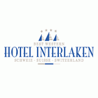 Interlaken Hotel logo vector logo