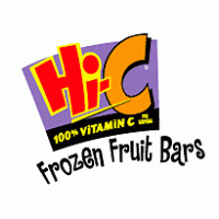 Hi-C Frozen Fruit Bars logo vector logo