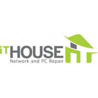 IT House logo vector logo