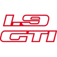 1.9 GTI logo vector logo