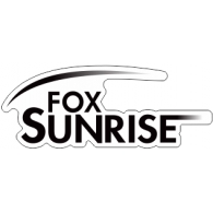 Fox Sunrise logo vector logo