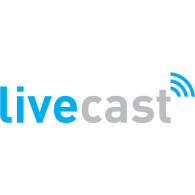Livecast logo vector logo