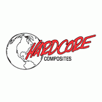 Hardcore Composites logo vector logo