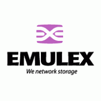 Emulex logo vector logo